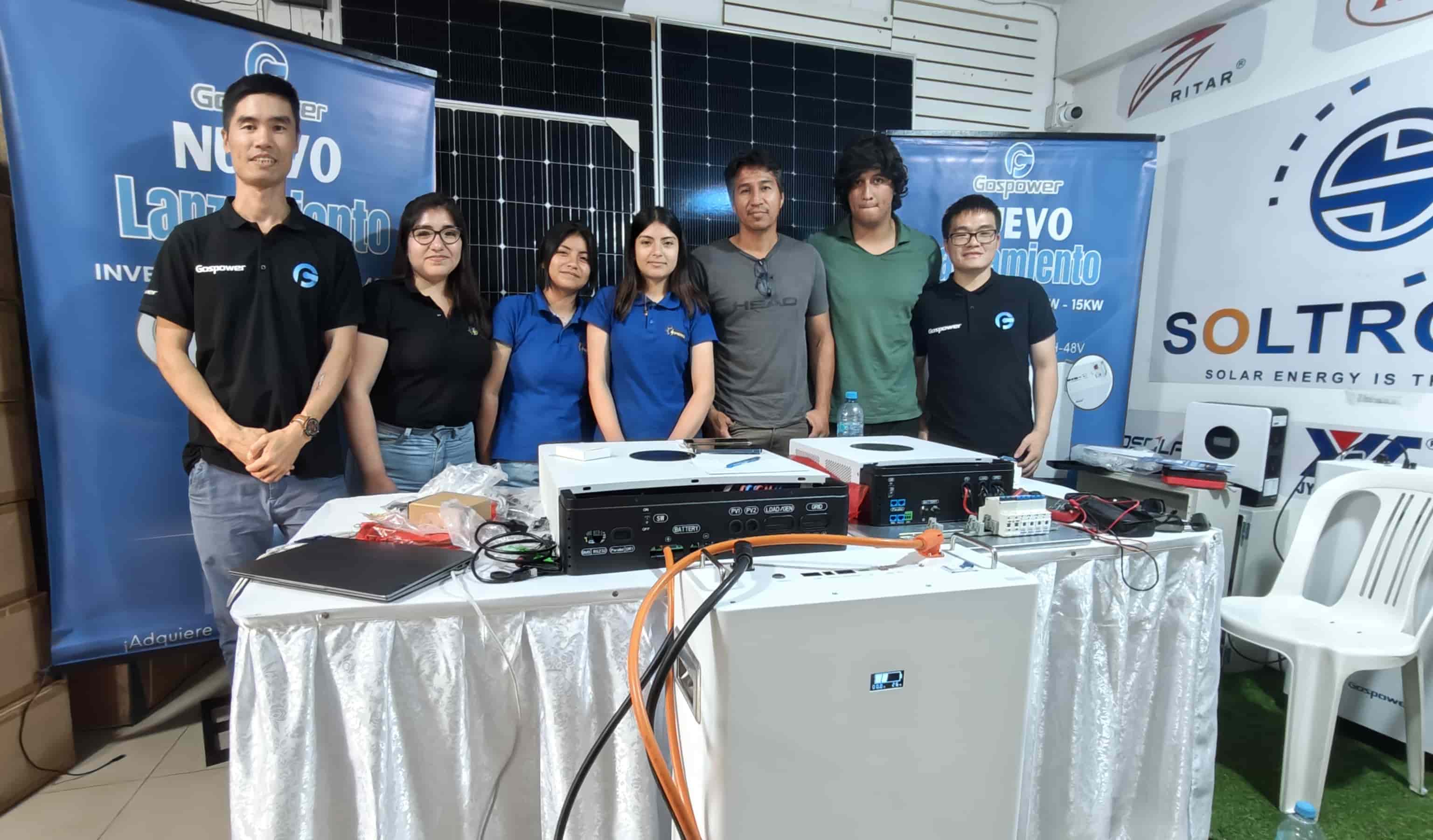Donner du pouvoir aux partenaires | Gospower a organisé une formation sur site sur les systèmes d'énergie solaire en Amérique latine